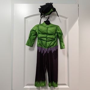 Toddler Hulk Halloween costume